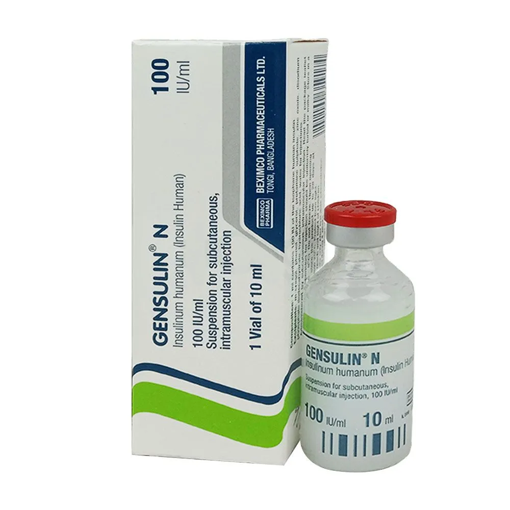 Injection Gensulin N 30/70 (100iu) (10ml vail)