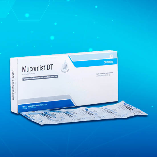 Tablet Mucomist DT 600mg (30pcs)