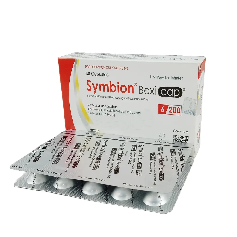 Capsule Symbion Bexicap 6/200mg (30pcs)