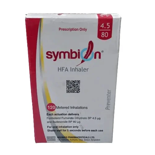 Inhaler Symbion HFA 4.5/80mg (120 metered)