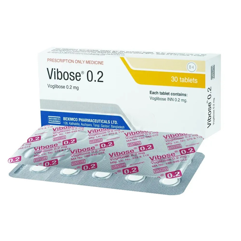 Tablet Vibose 0.2mg (30pcs)