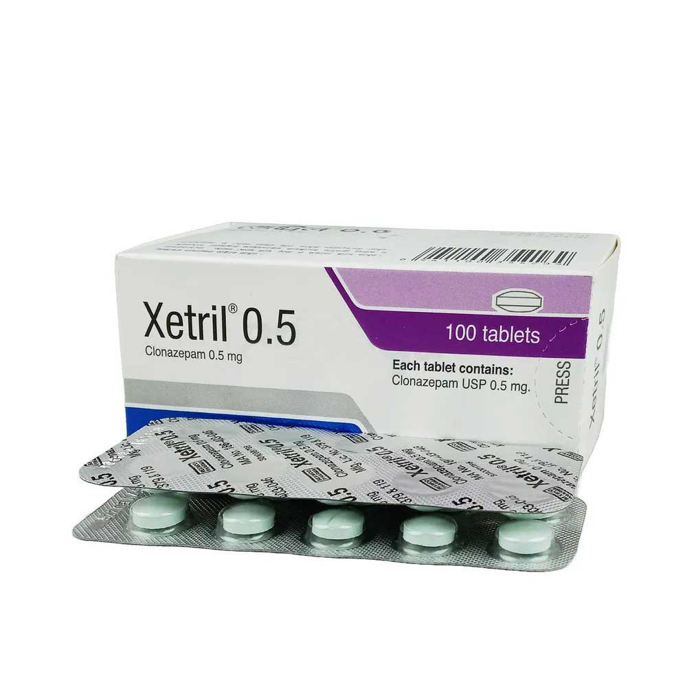 Tablet Xetril 0.5mg (100pcs)