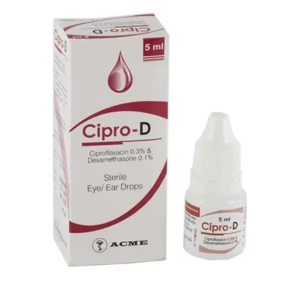 Eye Drop Cipro-D 0.3%+0.1% (5ml)