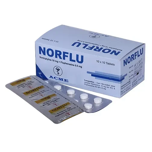 Tablet Norflu 0.5mg+10mg (100pcs)