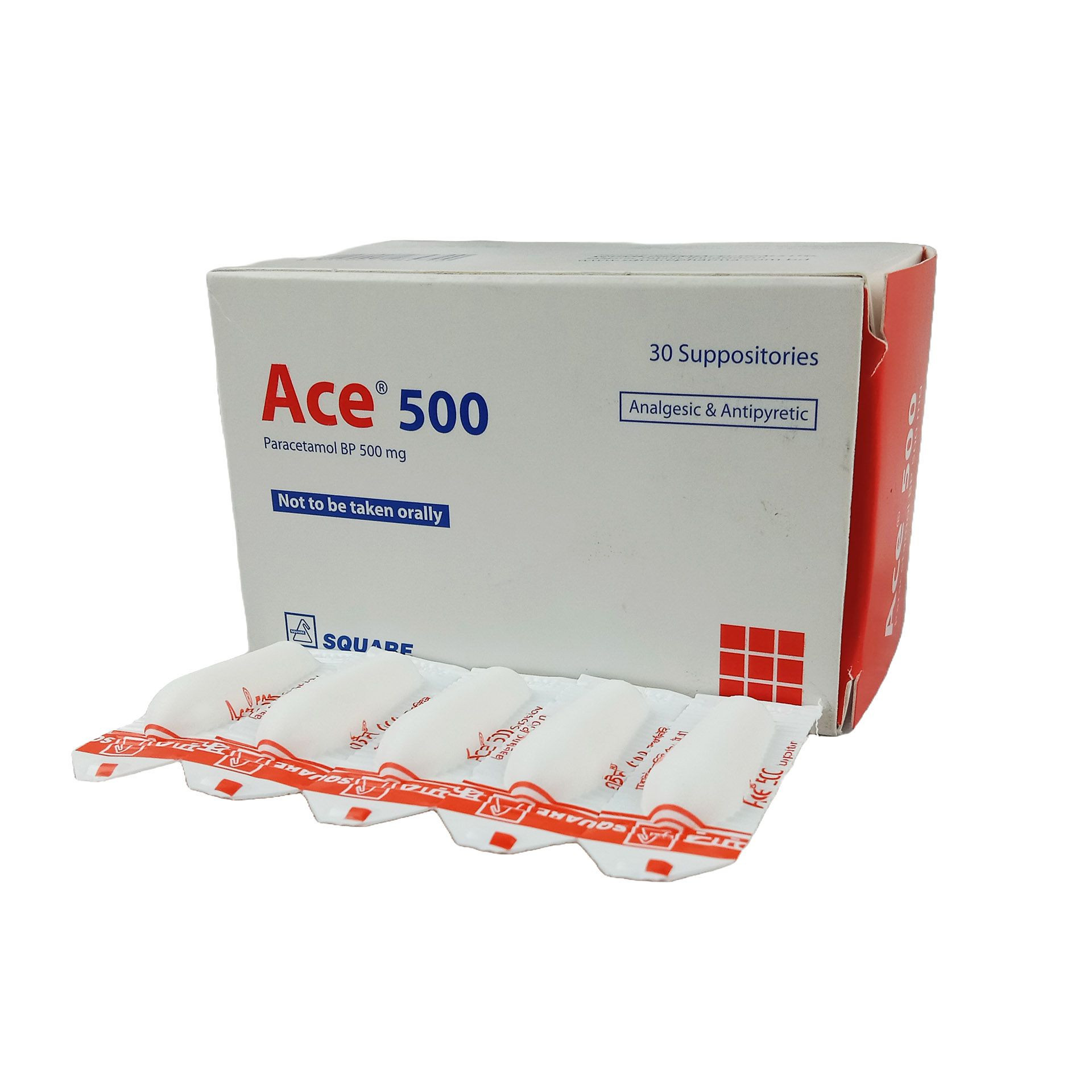 Suppository Ace 500mg (30pcs)