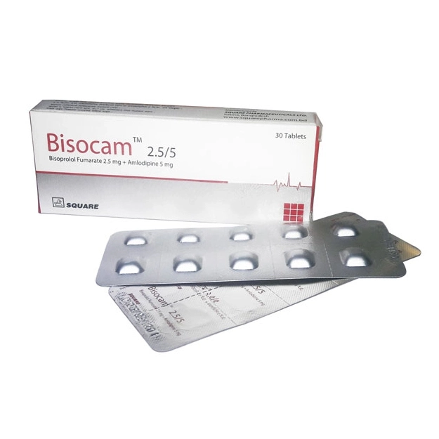 Tablet Bisocam 2.5/5mg (30pcs)