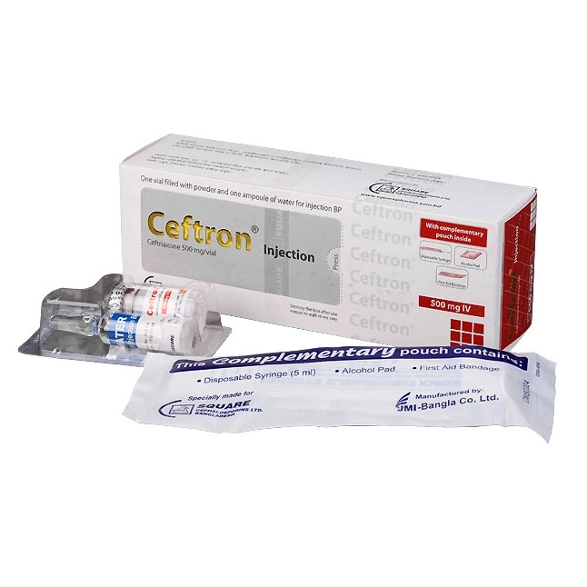 Injection Ceftron 500mg IV