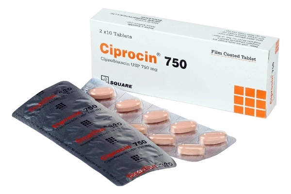 Tablet Ciprocin 750mg (30pcs)