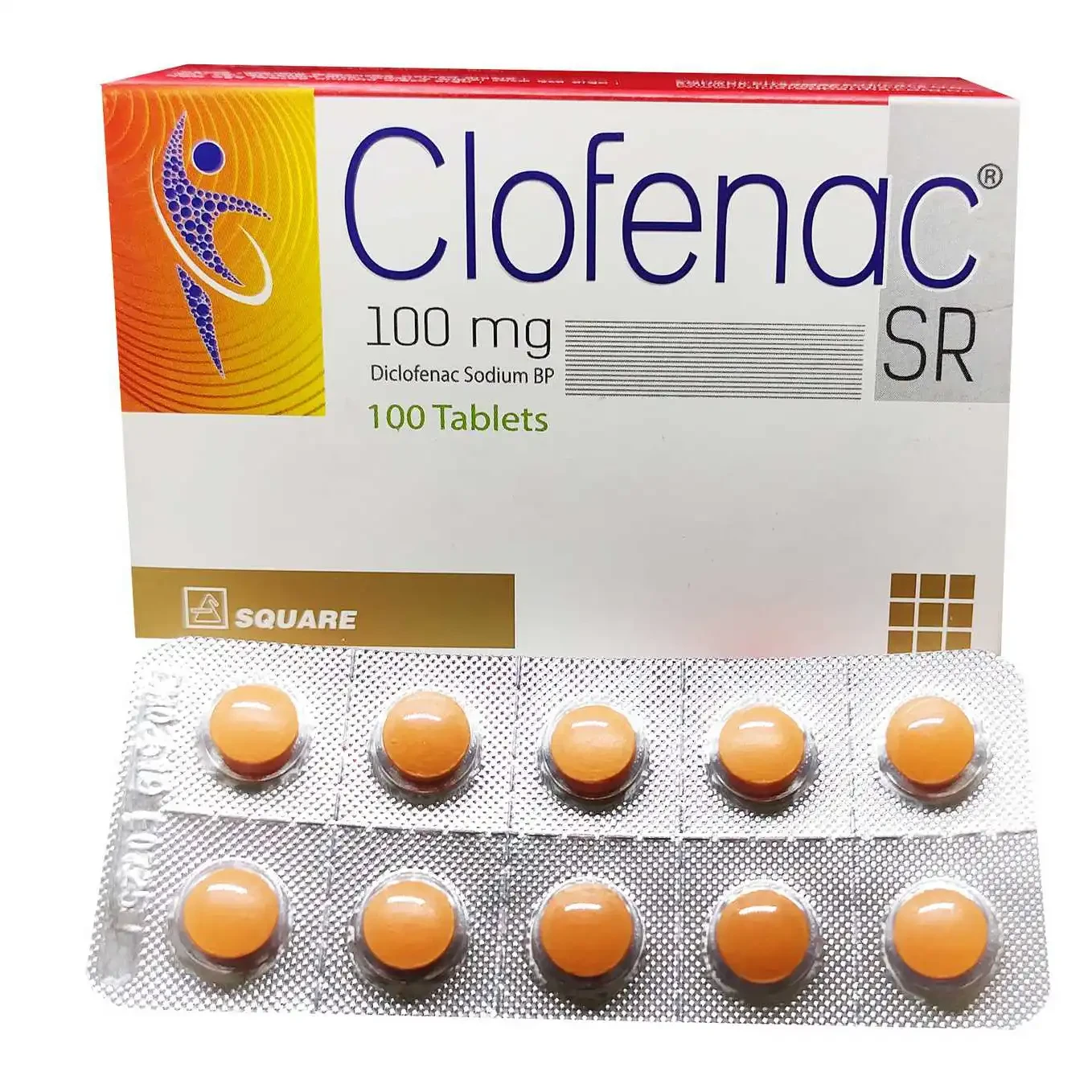 Tablet Clofenac SR 100mg (100pcs)