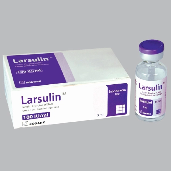 Injection Larsulin 100iu/ml (3ml pen cartridge)
