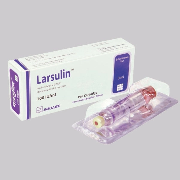 Injection Larsulin 100iu/ml (3ml vail)