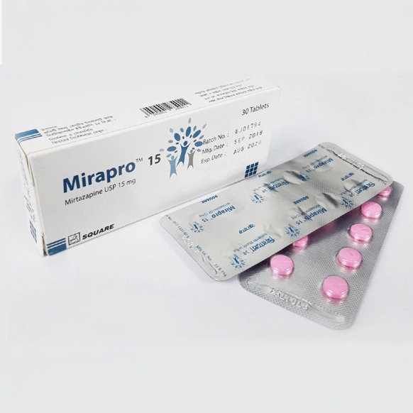 Tablet Mirapro 15mg (30pcs)