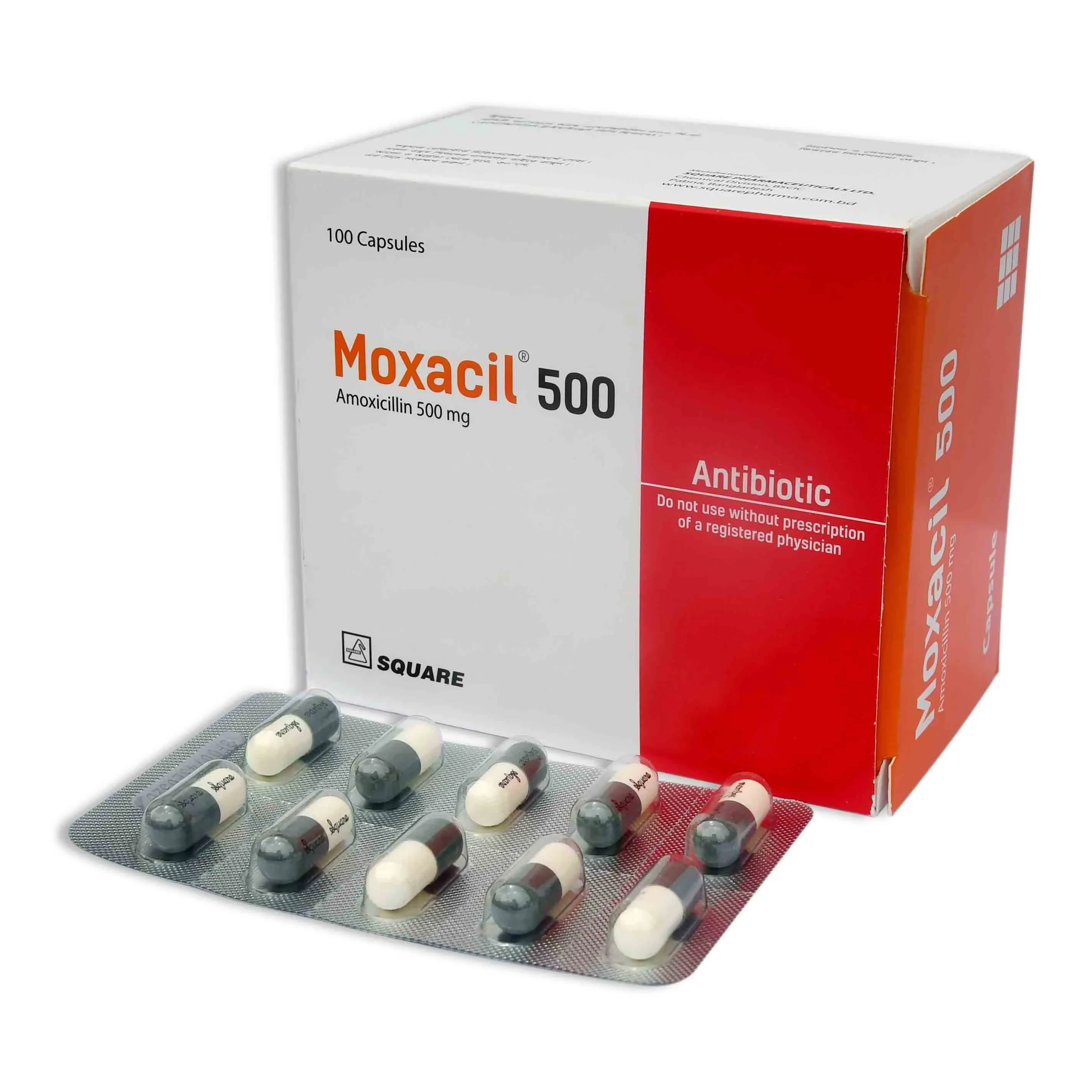 Capsule Moxacil 500mg (100pcs)