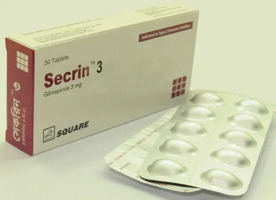 Tablet Secrin 3mg (30pcs)