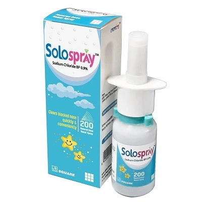 Solospray Nasal Spray 0.9% (200 metered)