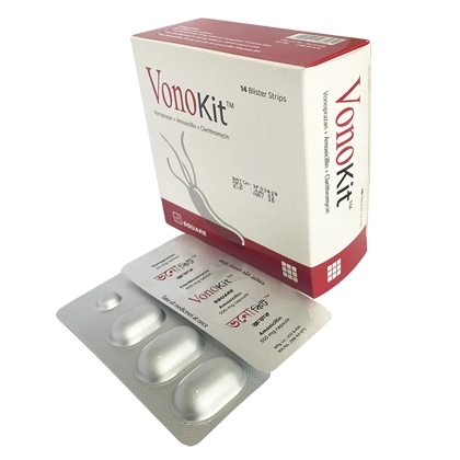 Tablet Vonokit 20mg+1000mg+500mg (14's pack)