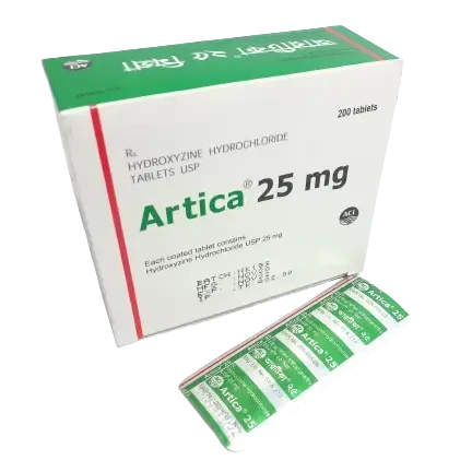Tablet Artica 25mg (200pcs)
