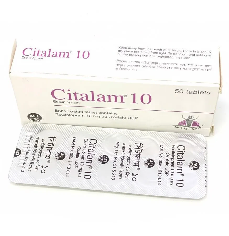 Tablet Citalam 10mg (50pcs)