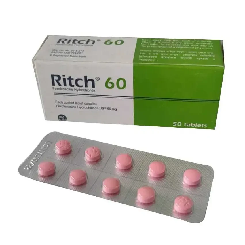 Tablet Ritch 60mg (50pcs)