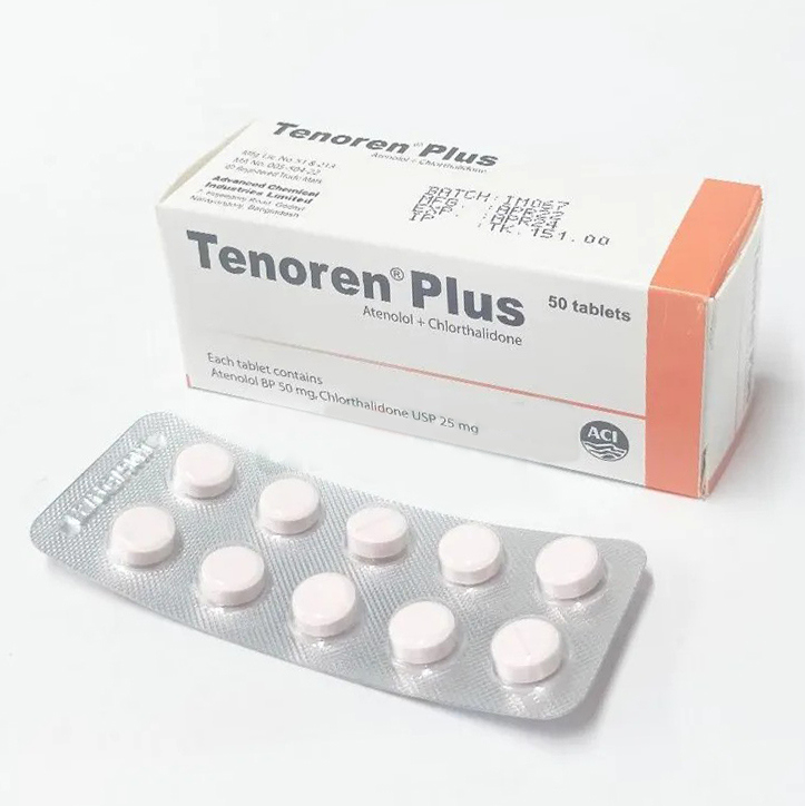 Tablet Tenoren Plus 50mg+25mg (50pcs)
