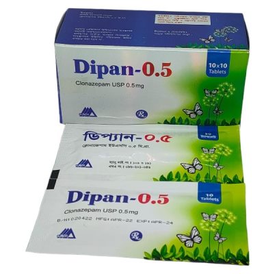 Tablet Dipan 0.5mg (100pcs)