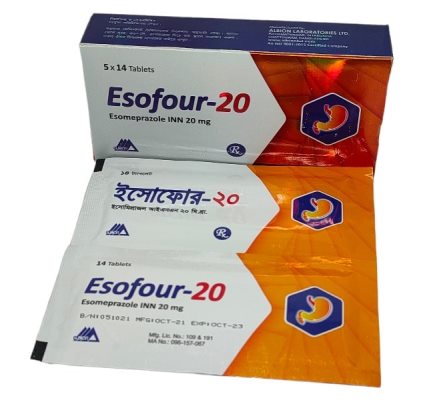 Tablet Esofour 20mg (70pcs)