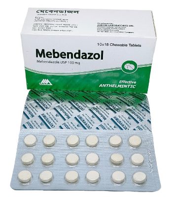 Tablet Mebendazol 100mg (180pcs)