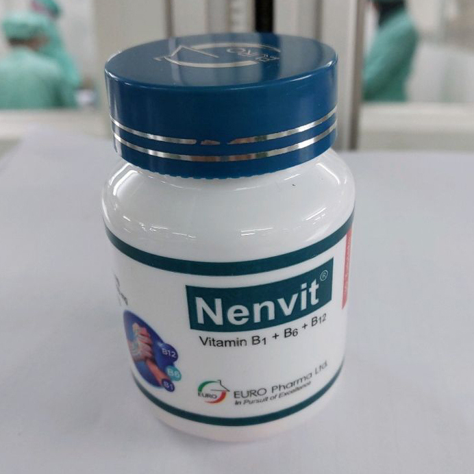 Tablet Nenvit 100mg+200mg+200mcg (30pcs) (POT)