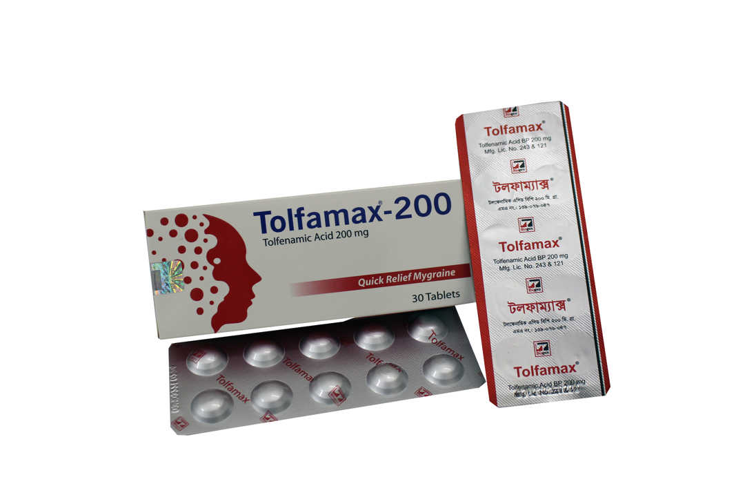 Tablet Tolfamax 200mg (30pcs)