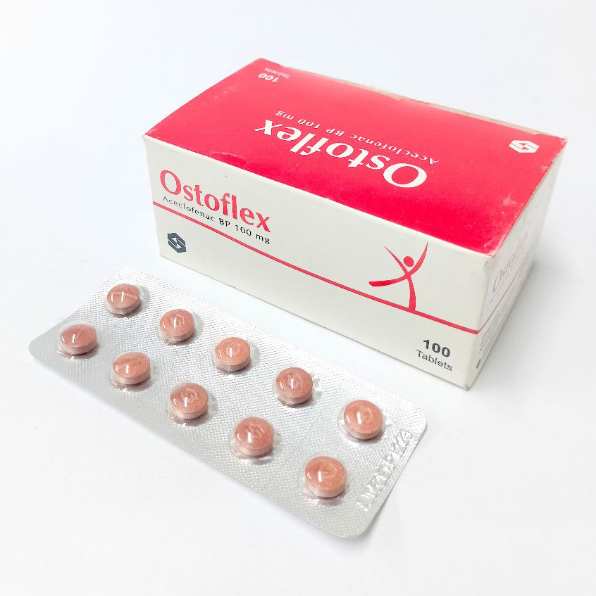 Tablet Ostoflex 100mg (100pcs)