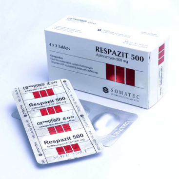 Tablet Respazit 500mg (12pcs)