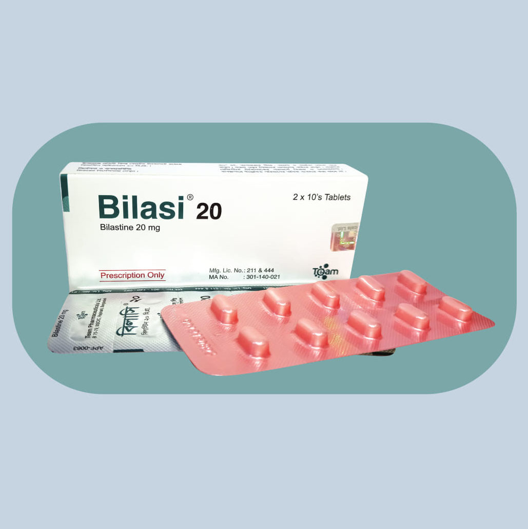 Tablet Bilasi 20mg (20pcs)