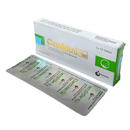 Tablet Cardotel 5/80mg (28pcs)