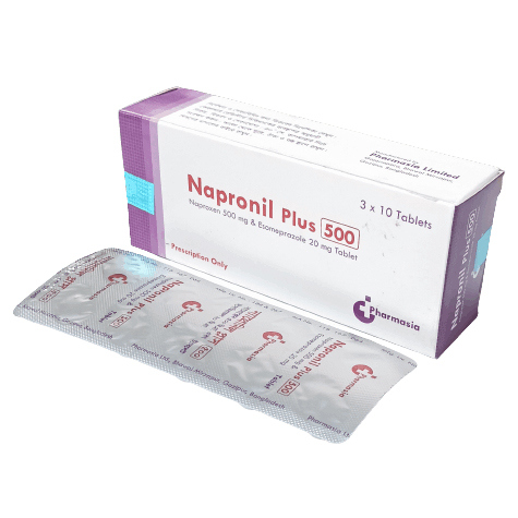 Tablet Napronil Plus 500mg+20mg (30pcs)