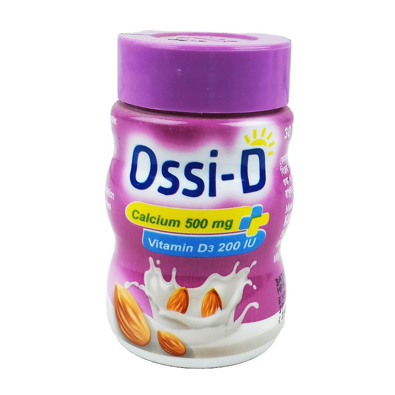 Tablet Ossi-D 500mg+200iu (30pcs) (POT)