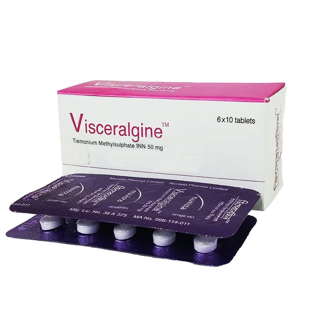 Tablet Visceralgine 50mg (60pcs)