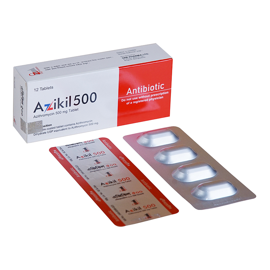 Tablet Azikil 500mg (12pcs)