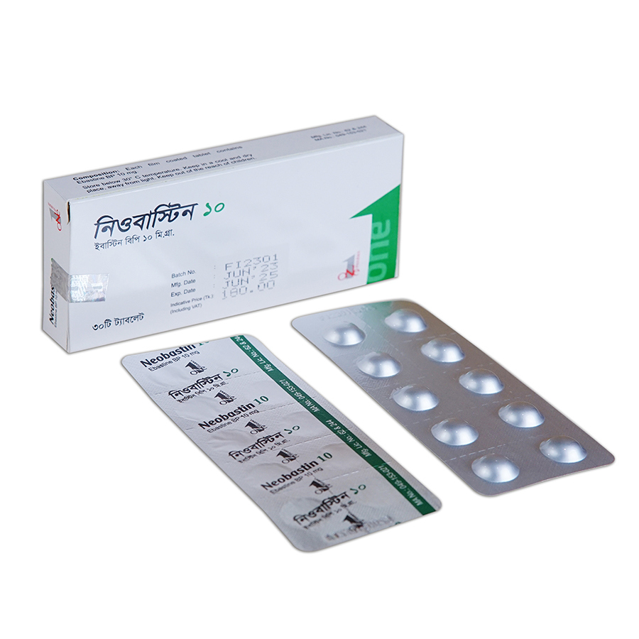Tablet Neobastin 10mg (30pcs)