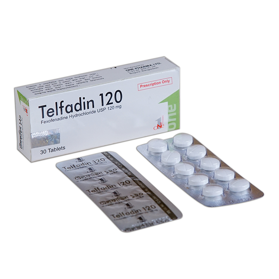 Tablet Telfadin 120mg (30pcs)