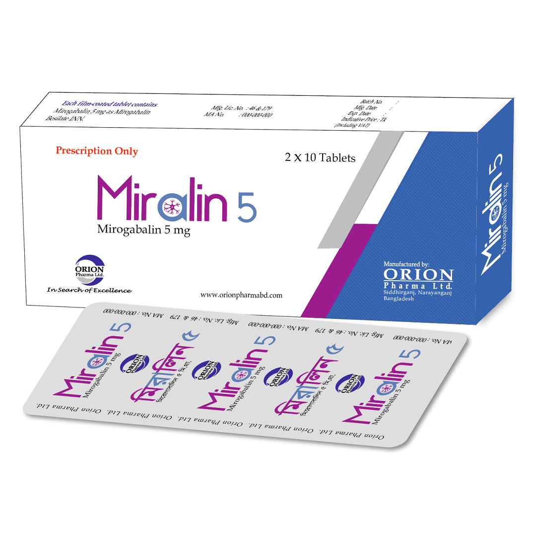 Tablet Miralin 5mg (20pcs)