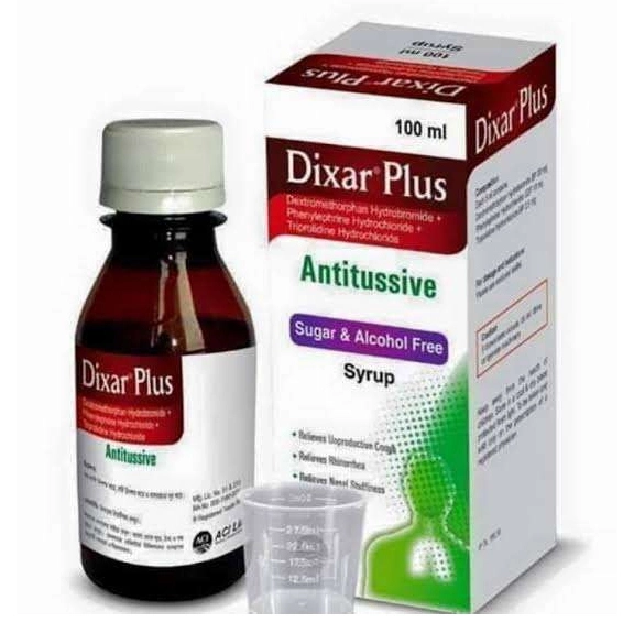 Syrup Dixar Plus 100ml