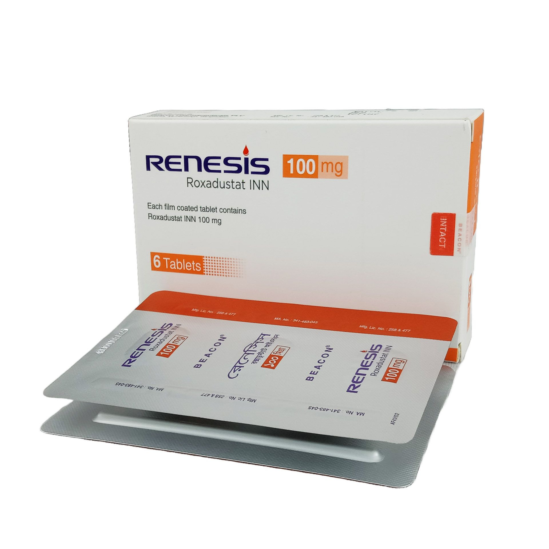 Tablet Renesis 100mg (6pcs)