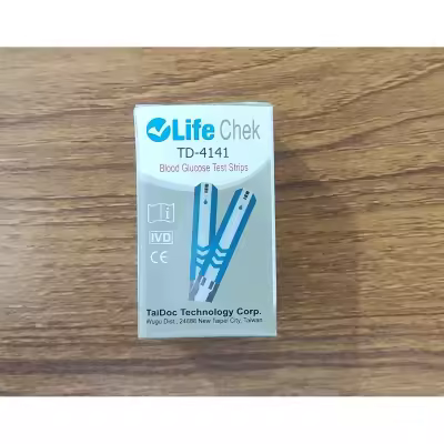 LIFE CHECK BLOOD GLUCOSE MONITOR TD-4141 (25 STRIPS)