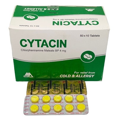 Tablet Cytacin 4mg (500pcs)