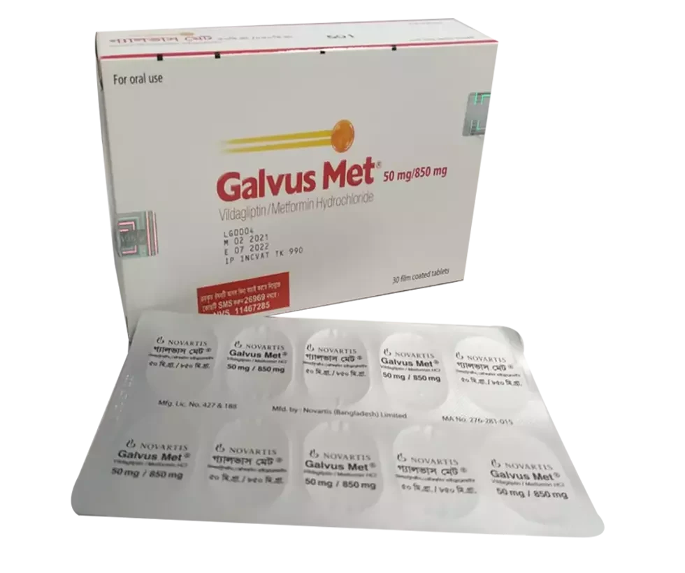 Tablet Galvusmet 850mg (30pcs)