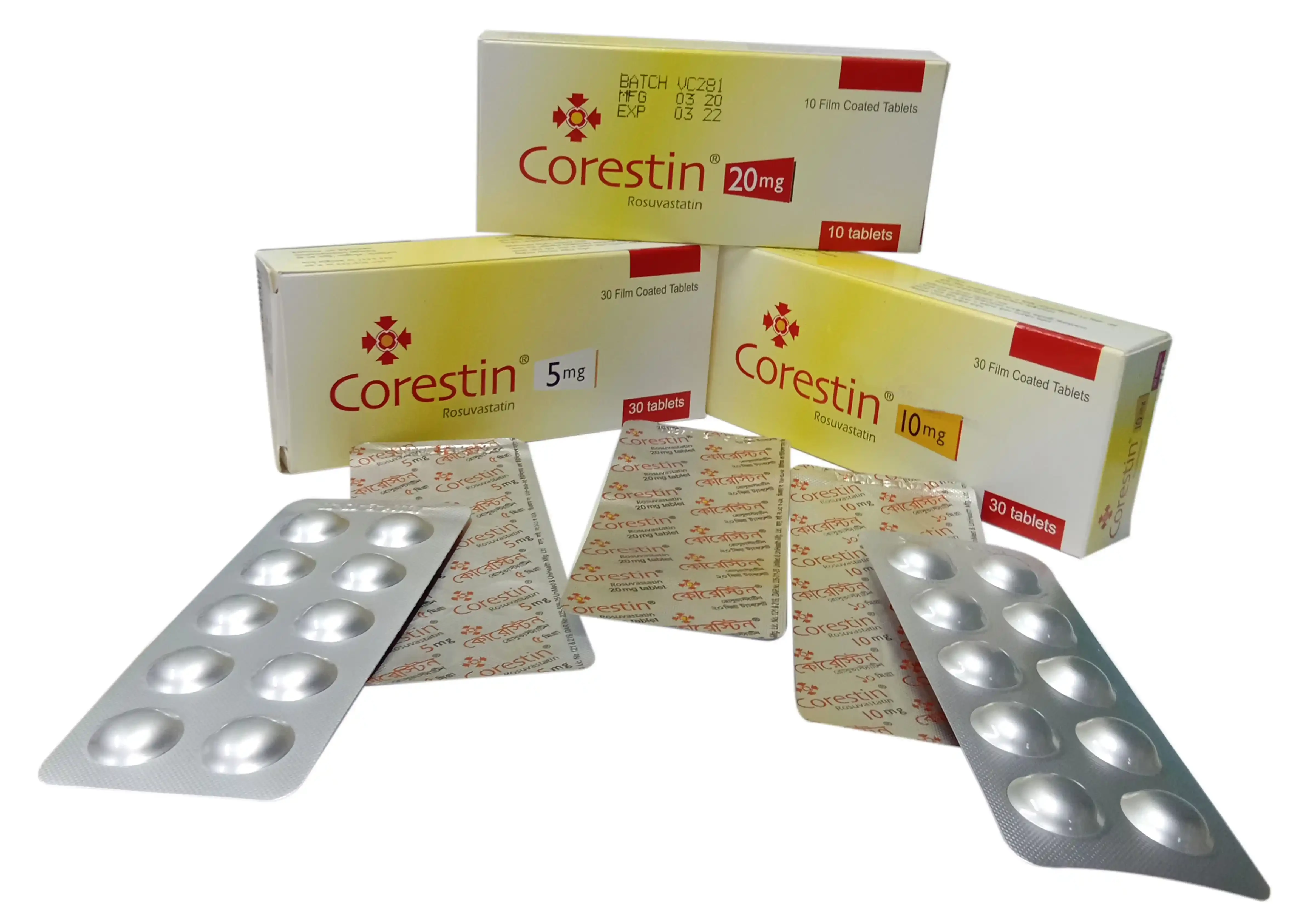 Tablet Corestin 5mg (30pcs)