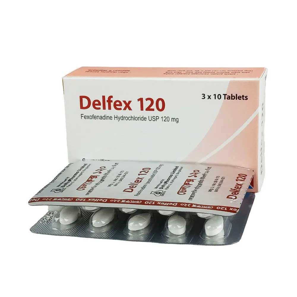 Tablet Delfex 120 mg (30 Pcs)