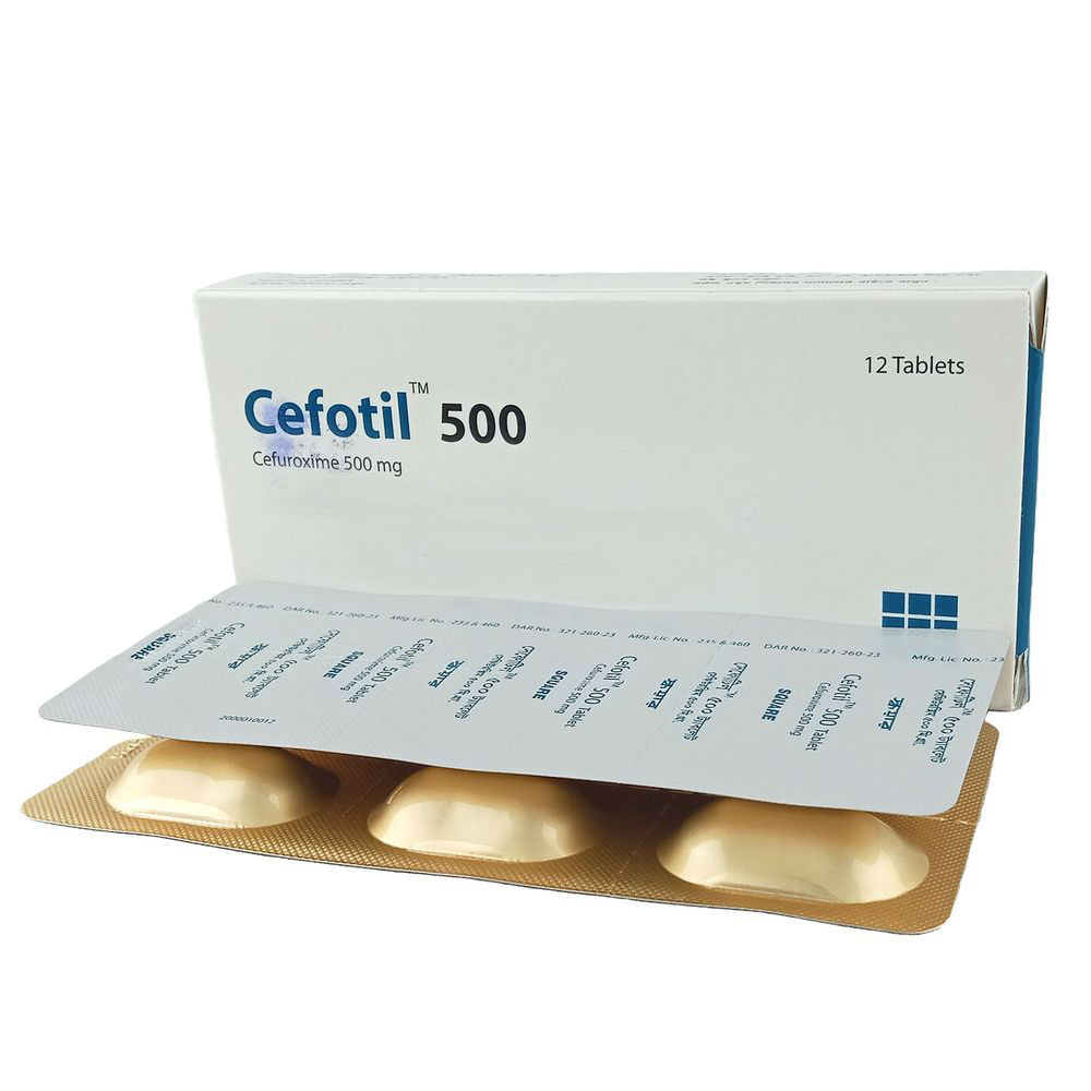 Tablet Cefotil 500mg ( 12pcs )