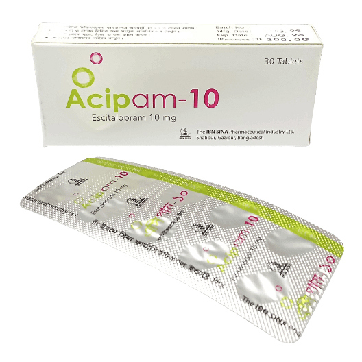 Tablet Acipam 10mg (30pcs)