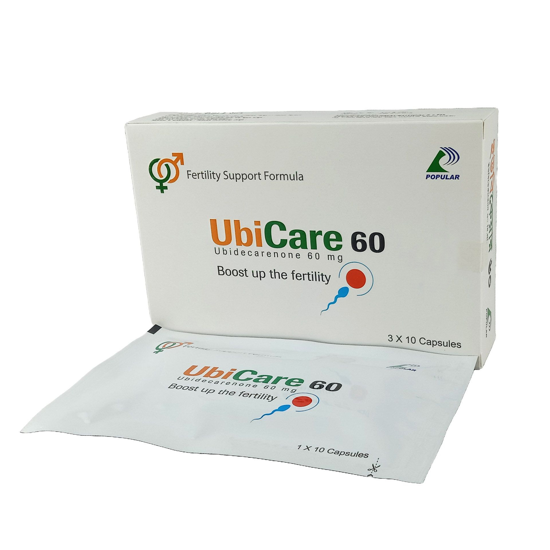Capsule Ubicare 60mg (30pcs)
